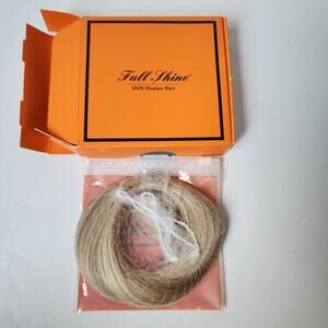 NEW Full Shine 100% Human Hair Extensions Light Blonde Tape In Seamless